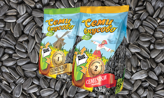 Брендинг семечек Семивкусово