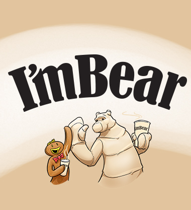 Брендинг имбирных продуктов I’mBear        